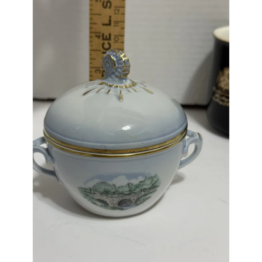 Bing‎ & Grondahl BNG Covered Sugar Bowl Made In Copenhagen Denmark